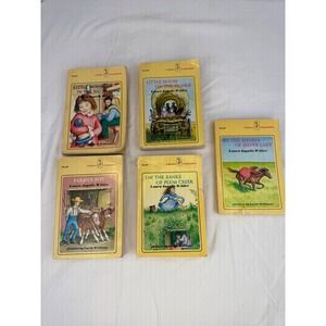 Vintage Little House Books‎ Laura Ingalls Wilder 5 Book Set